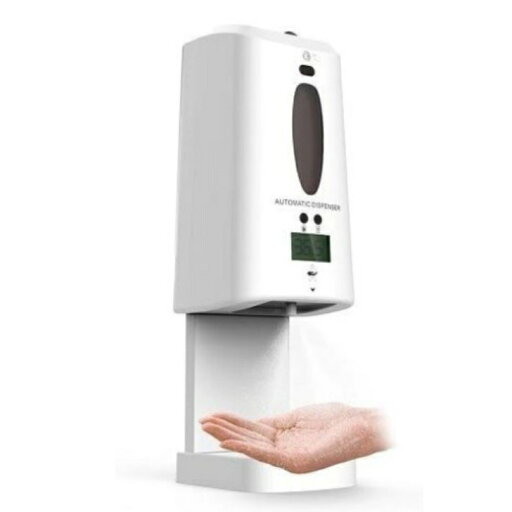 赤外線測定機付き自動消毒液ディスペンサー 温度測定 アルコールディスペンサー 消毒液 非接触 感染症対策 サンキューテクノス 赤外線測定機付き自動消毒液ディスペンサー 温度測定 アルコールディスペンサー 消毒液 非接触 感染症対策 サンキューテクノス