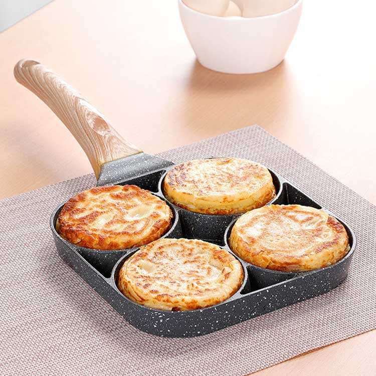 玉子焼き器 仕切りフライパン パンケーキプレー...の紹介画像2