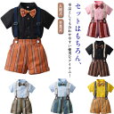 男の子 フォーマル 夏 キッズ スーツ 子供 セットアップ フォーマルスーツ シャツ 半ズボン 蝶ネクタイ 柔らかい 入園式 七五三 結婚式 お宮参り 卒業式 ...