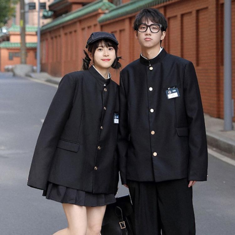 学生服 制服 男子高生 学ラン 男子制服 高校生 中学生 スクール スーツ 上着 ブレザー ズボン ジュニア ラウンド襟 卒業式 高校生 通学 入学式 コスプレ衣装 仮装 ジャケットのみ