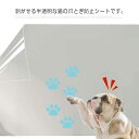 猫 犬 爪とぎ防止 壁紙 送料無料 90cm*1m シート ペット爪とぎ防止 壁保護 シート ペット壁保護シート はがせる弱粘着タイプ 半透明 猫爪とぎ防止透明...