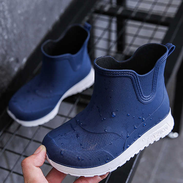 レインブーツ ショートブーツ ショート 雨靴 子供靴 黒 おしゃれ 軽い 軽量 レインシューズ ブーツ 防水 女の子 歩きやすい 痛くない 疲れにくい アウトドア キャンプ 3