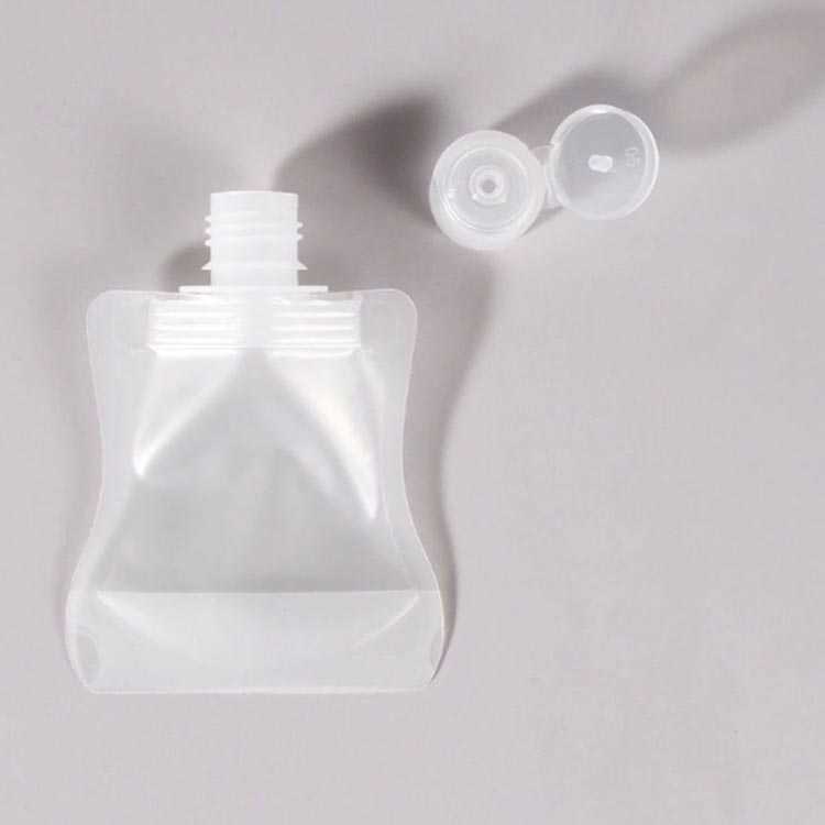 携帯用詰め替え容器 7個セット 100ml 50ml 30ml PET 軽量 トラベルポーチ 小分け袋 透明 シェル シャンプー クリーム 化粧水 洗顔料 乳液 携帯便利 出張用 旅行用 送料無料 elevenone-10005015 クラッチバッグ elevenone サンプル画像2
