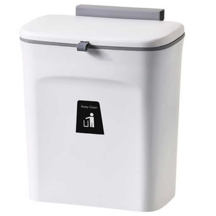 ゴミ箱 壁掛けゴミ箱 おしゃれ キッチン スリム 蓋つき アイデア 商品 ぶら下げ 三角コーナー ごみ箱 ダストボックス 生ごみ elevenone-10005061 クラッチバッグ elevenone サンプル画像2
