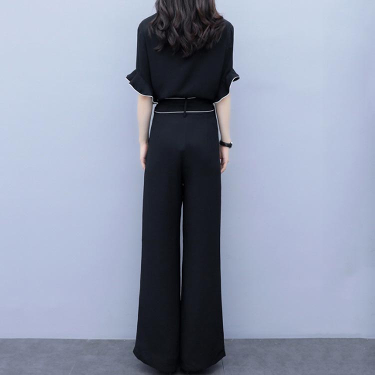 パーティードレス スーツ セットアップ パンツドレス 半袖 パイピンク 袖あり レディース ロング丈 パンツスーツ ワイドパンツ 大きいサイズ 春 夏 ママスーツ セレモニー リボン付き 結婚式 卒業式 卒業式 スッキリ 入学式