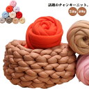 洗える ハンドメイド 冬 手芸 500g チャンキーニット ニットヤーン 250g カラバリ豊富 太い 編み物 スーパーチャンキーニット 夏 ブランケット ポリエステル 春 毛糸 秋 毛糸 ファッション おしゃれ ブラック 厚手 カジュアル 極太