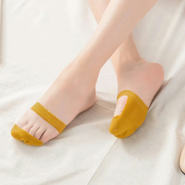 足先カバー ハーフ つま先用 カバーソックス レディース つま先用の靴下 送料無料 ハーフソックス カバーソックス 半分靴下 5足セット 通気性