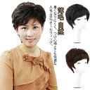 人毛100% かつら フルウィッグ 医療用 ウィッグ ショート ウィッグ ミセス 母 母親 白髪 薄毛 自然 ショートヘア カール 60代70代 50代 送料無...