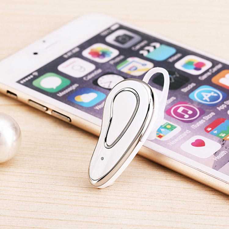 送料無料 メタリック調 Bluetooth イヤホン iPhone ヘッドセット マイク 通話 小型 ワイヤレス 無線 カワイイ 高級感 両耳 対応 コンパクト ブラック ホワイト ゴールド