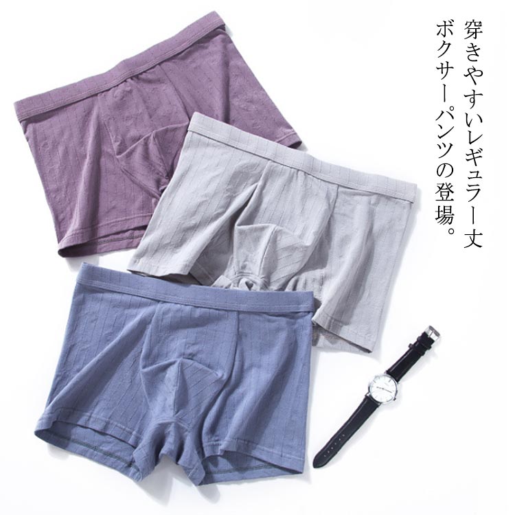 ボクサーパンツ ショーツ メンズ パンツ 下着 ローライズ ボクサー パンツ インナー コットンショーツ ボクサーブリーフ アンダーウエア アンダーパンツ 男性下着 父の日 ギフト 3D立体 綿 送料無料