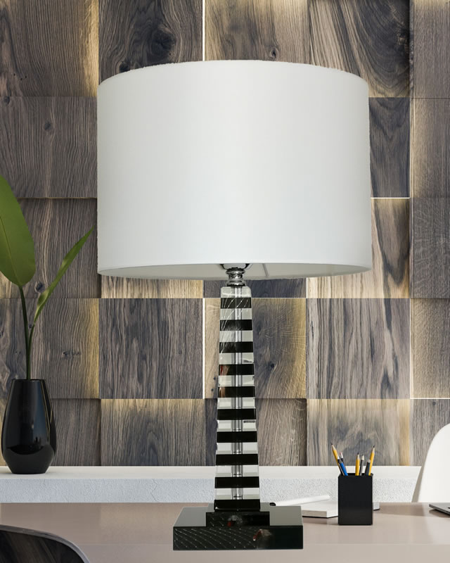 テーブルランプ JKT201 水晶 （インテリア照明 卓上スタンド　デスクライト 北欧 お洒落）