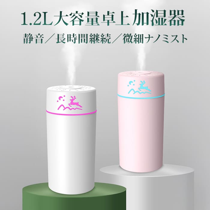 【8%割引券+Pt2倍】小型加湿器 加湿機 ミ...の紹介画像2