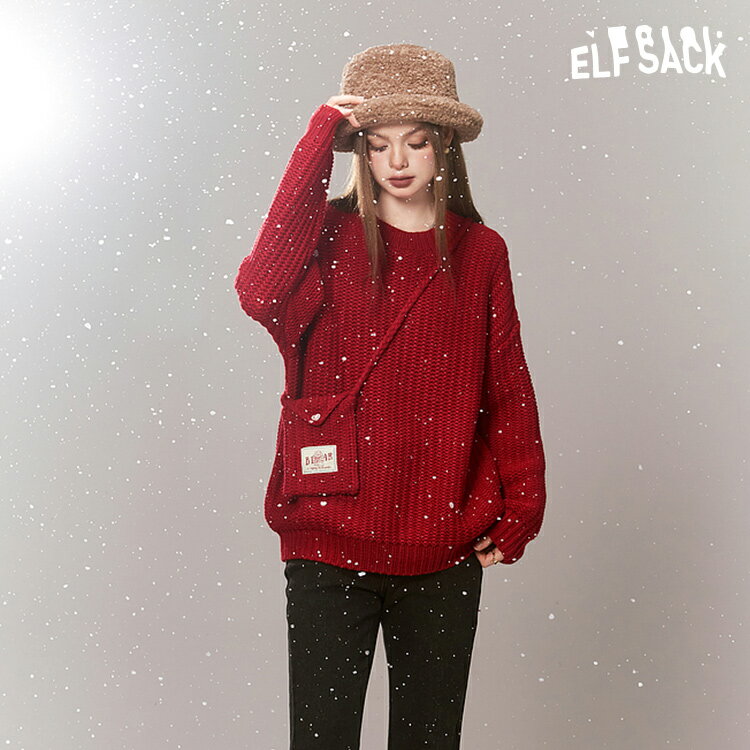 ̵ ELFSACK  ǥ եå  Y2K ֥ ȥåץ ֥롼 å ١ Хåդ ݼ...