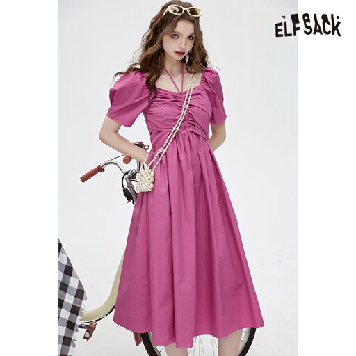 送料無料 ELFSACK ワンピース レディース エルフサック ギャル Y2K ブランド ミモレ丈 パフスリーブ スクエアネック 春 夏 きれいめ おしゃれ 可愛い カジュアル 体型カバー 30代 40代 91代 uvカット韓国 ファッション 個性的 派手 送料無料 ELFSACK ワンピース レディース エルフサック ギャル Y2K ブランド ミモレ丈 パフスリーブ スクエアネック 春 夏 きれいめ おしゃれ 可愛い カジュアル 体型カバー 30代 40代 91代 uvカット韓国 ファッション 個性的 派手