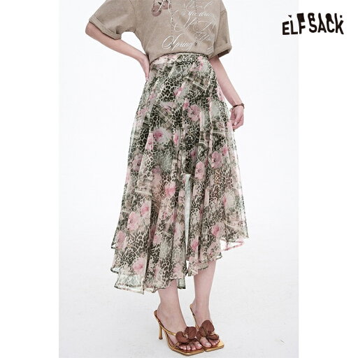 送料無料 ELFSACK スカート ミモレ丈 花柄 シフォン ハイウエスト レディース エルフサック ストリート Y2K ブランド 春 夏 おしゃれ 可愛い カジュアル 体型カバー 30代 40代 50代 韓国 ファッション 個性的 派手 送料無料 ELFSACK スカート ミモレ丈 花柄 シフォン ハイウエスト レディース エルフサック ストリート Y2K ブランド 春 夏 おしゃれ 可愛い カジュアル 体型カバー 30代 40代 50代 韓国 ファッション 個性的 派手