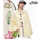 送料無料 ELFSACK トップス シャツ ドロスト 長袖 レディース エルフサック ストリート Y2K ブランド 春 夏 おしゃれ 可愛い カジュアル 体型カバー 30代 40代 50代 韓国 ファッション 個性的 派手