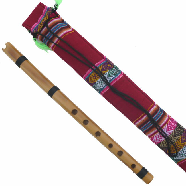 ケーナ BL細-10 女性向き フォルクローレ楽器 アンデス楽器 民族楽器 伝統楽器 BLAS作 竹 細型