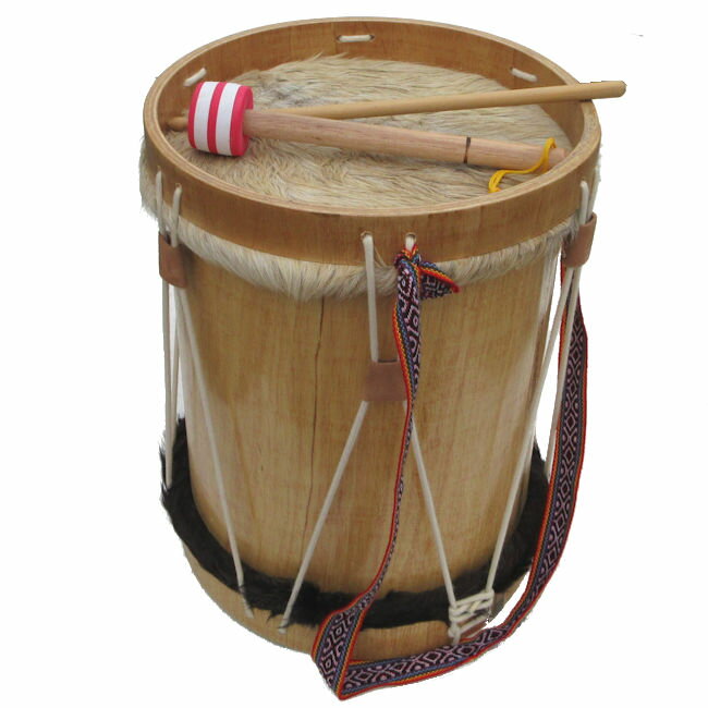 ボンボ 太鼓 BO-33 民族楽器 伝統楽器 演奏用 フォルクローレ楽器 アンデス楽器 Blas作 ペルー製 フォルクローレ音楽
