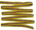 ペルー アンデス OT-022H 5m 幅1.5cm ワンカイヨ 民族織物 伝統織物 ひも 紐 テープ フォルクローレ衣装 フォルクローレ音楽 手芸