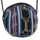 グアテマラ 民族織物 GU-015-19 民族織物 伝統織物 ミニポシェット ショルダーバッグ 絣織り 綺麗 可愛い 伝統織物 バッグ