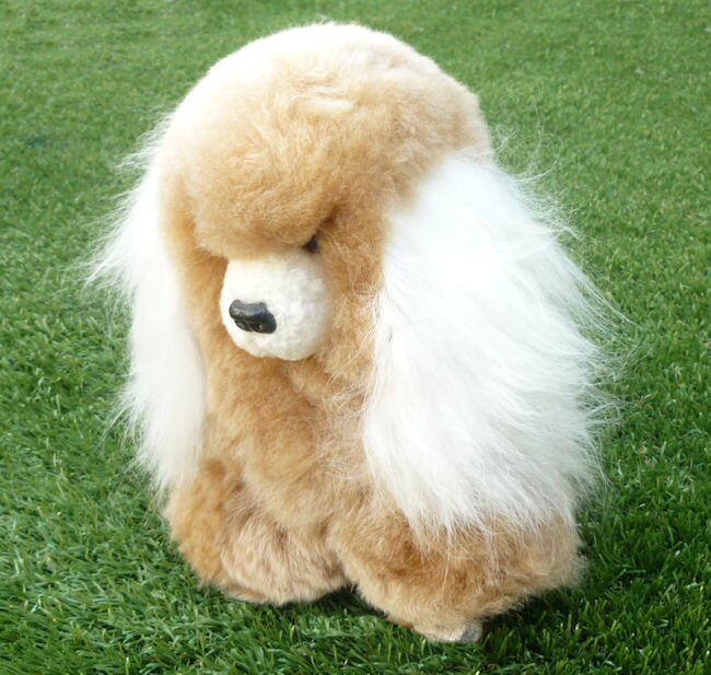 無料長期保証 ぬいぐるみ Ra 09 ベビーアルパカ１００ 毛皮 可愛いソフト アンデス ペルー 犬 イヌ 独創的 Www Ugtu Net