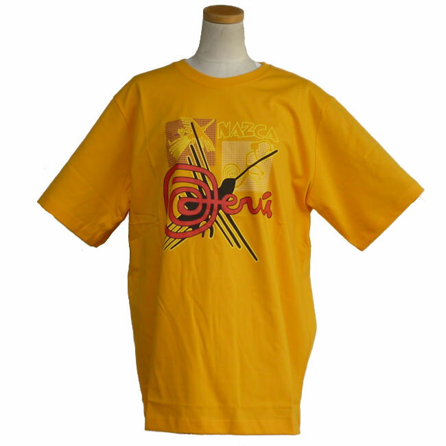 Rakuten - 送料無料 Tシャツ TC-Z02 高品質 民族柄 伝統柄 ペルー ナスカ地上絵 アンデス インカ マチュピチュ 綺麗 可愛い アウトレット 安価