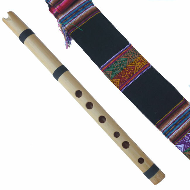 ケーナ RA-T01 フォルクローレ楽器 アンデス楽器 伝統楽器 民族楽器 RAMOS作 ラモス セミプロ用 竹製 ケース付き
