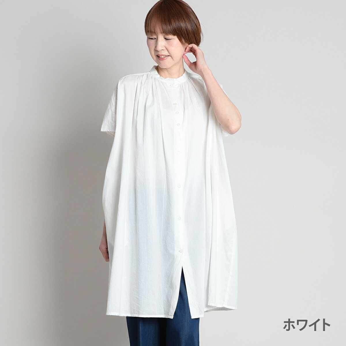 シンプル ブラウス 半袖 大きいサイズ フリル 半袖 シャツ 女性用 夏 2025新 スタイル サテン ショート ウエスト スリミング トップ