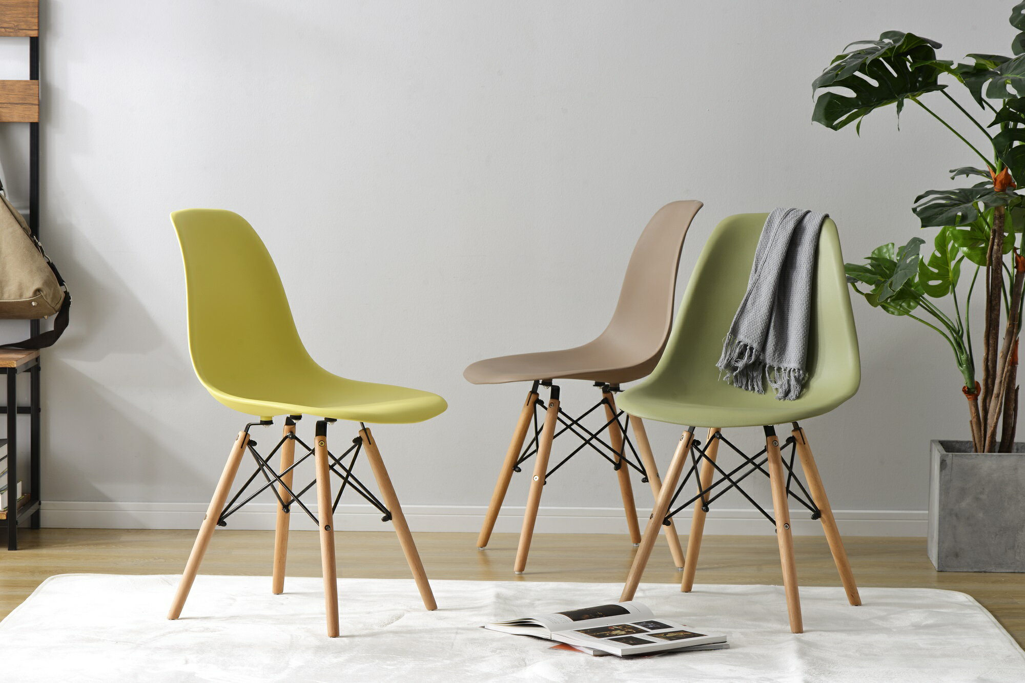 【Olyzion】イームズチェア リプロダクト ダイニングチェア ダイニングチェアー イームズチェア DSW eames イームズ チェアー DSW イームズ椅子 チェア イームズチェアー 木脚 椅子