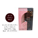 【お買い物マラソン 7/4 20:00〜7/11 01:59 お得なクーポン発行中♪】スーパーミリオンヘアー レディースセット10g+スプレー35g No.2 ...