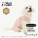 術後服 保護服 犬用 ウェア ベッツウェア 女の子用 ピンク SD