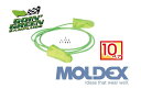 耳栓 モルデックス コード付き ゴーイングリーン 10ペア MOLDEX Goin' Green ひも付き 工場 騒音 集中 旅行 移動 睡眠 簡単便利 携帯 ポスト投函 ポイント消化