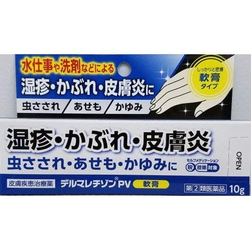 指定第2類医薬品デルマレチゾンPV軟膏 10g