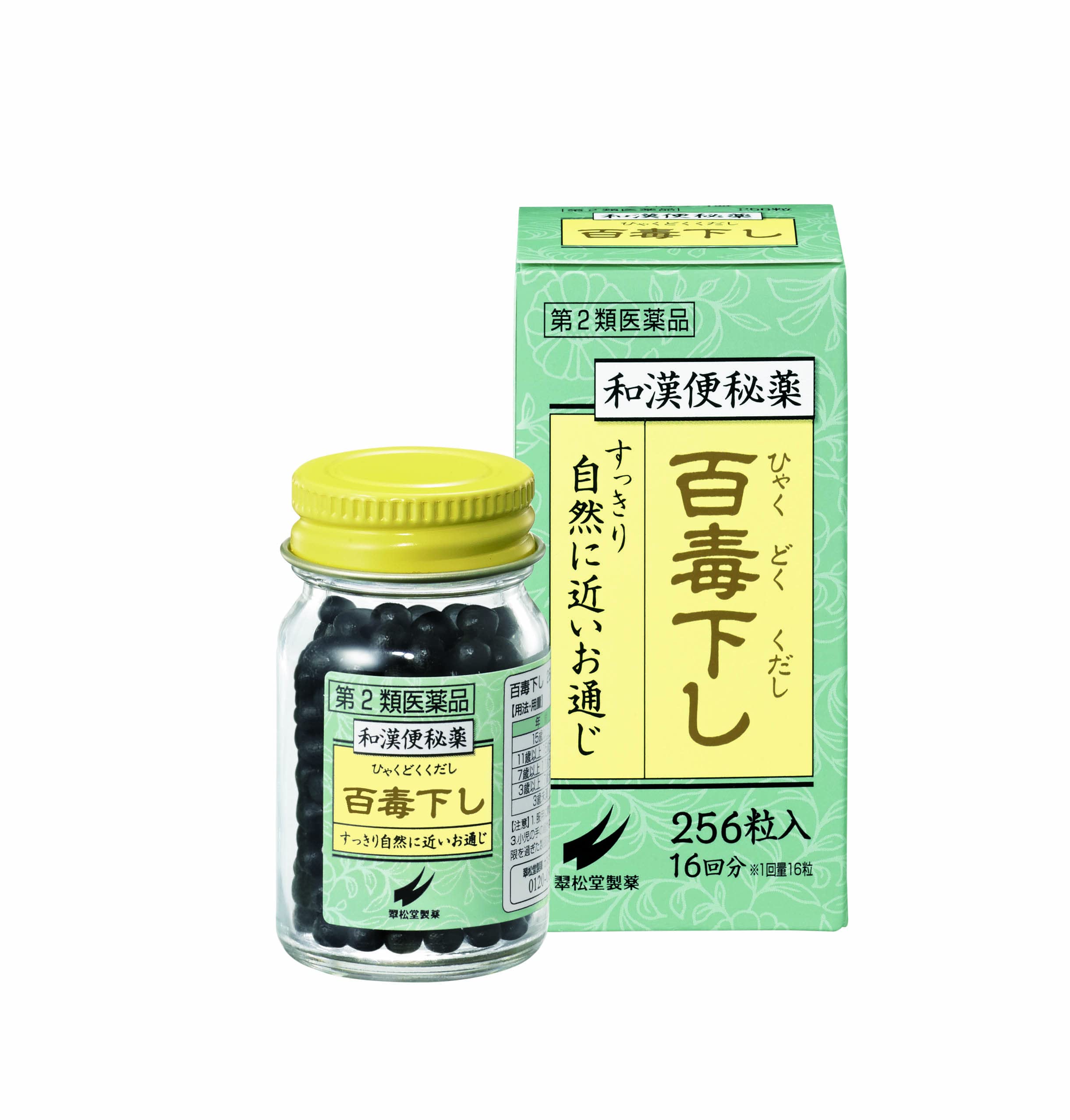 第2類医薬品百毒下し 256粒