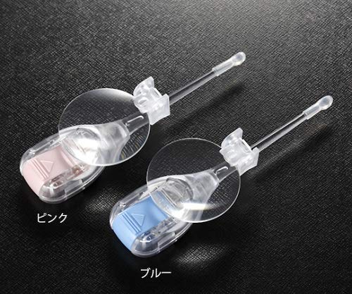 旭電機化成 Asahi Denki Kasei スマイルキッズ 光る耳かき レンズ付 あかりちゃん耳かき ピンク AMK-107