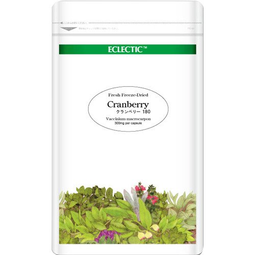 エクレクティック クランベリー (ツルコケモモ) Ecoパック 300mg×180カプセル ec094