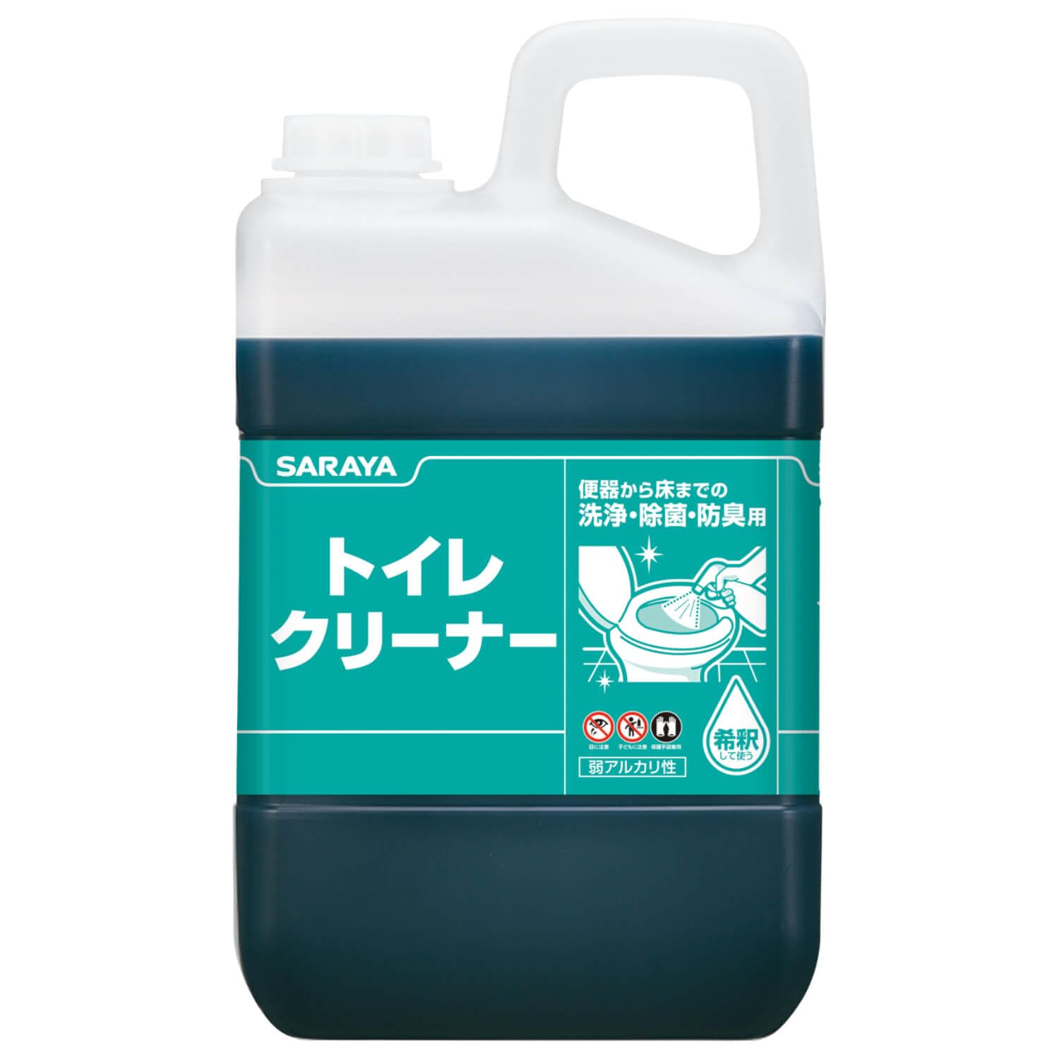 サラヤ 洗浄・除菌剤 トイレクリーナー 3kg 50261