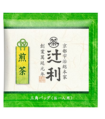 eli-mino ゆらぎ薬局の辻利 煎茶 三角ティーバッグ 50P 2グラム (x 50)｜アングル2