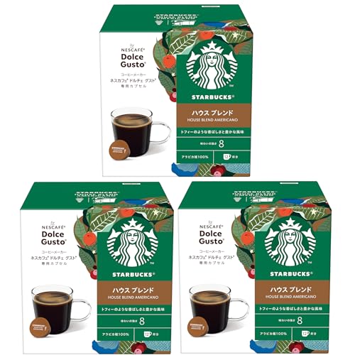 スターバックス ハウス ブレンド ネスカフェ ドルチェ グスト 専用カプセル 12P×3箱 レギュラーコーヒーのサムネイル