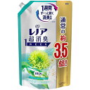 レノア 超消臭1WEEK 柔軟剤 フレッシュグリーン 詰め替え 大容量 1390mL(約3.5倍)