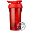 ブレンダーボトル ミキサー シェイカー ボトル Strada Tritan 24オンス(710ml) 正規輸入品 レッド BBSTT24 RD