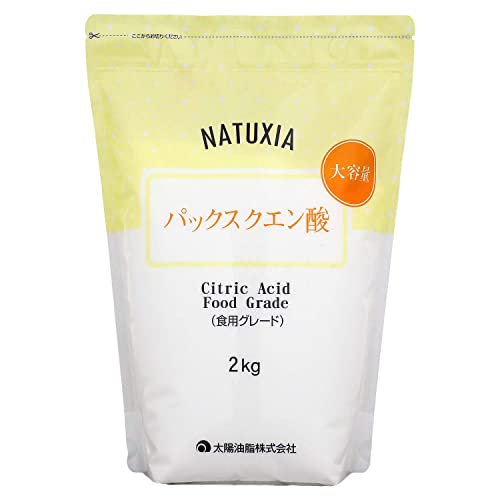NATUXIA (ナチュシア) パックス クエン酸 2kg 粉末 食品添加物 水あか 無添加 食用 大容量タイプのサムネイル