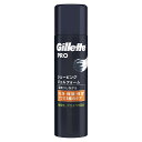 ジレット PRO(プロ) シェービングジェルフォーム 195g 濃厚な泡に変化するジェル 3種のケア 髭剃り カミソリ 男性 メンズ