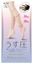 アルファックス 極薄 着圧サポーター(2枚入・1足組) ベージュ・Lサ...(4)