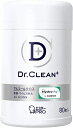 Dr.CLEAN+ ドクタークリーン 業務用 除菌・ウイルス除去アルコールクロス (1日1回/24時間持続) 本体 80枚入 エステーPRO