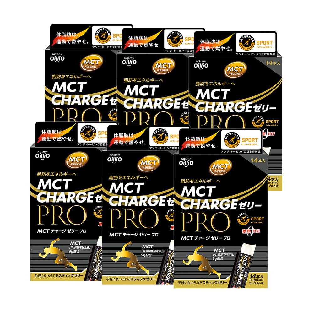 通販商品 日清オイリオ MCT CHARGE (エムシーティー チャージ) ゼリー PRO 210g