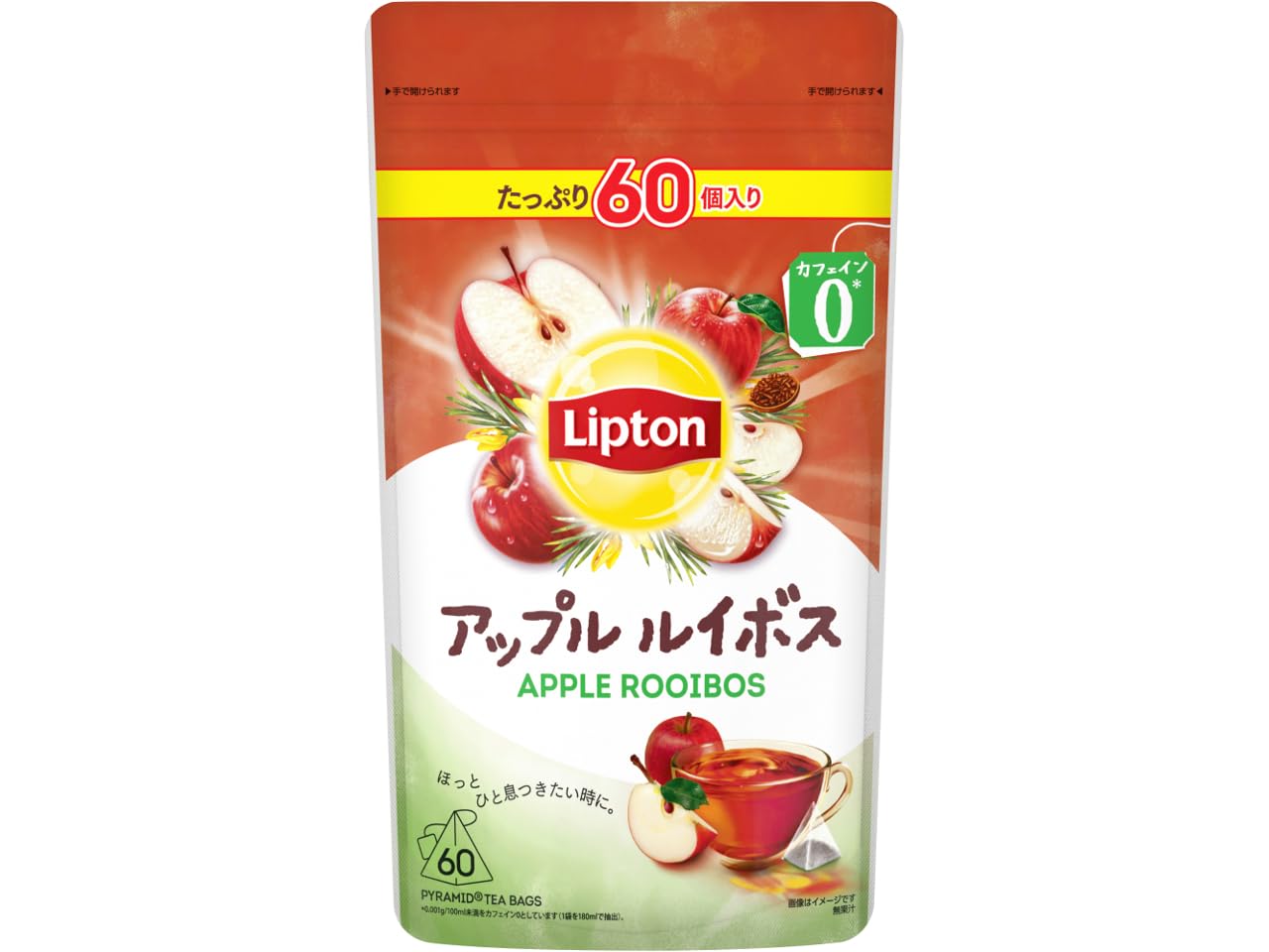 リプトン アップルルイボス ティーバッグ 60Pのサムネイル
