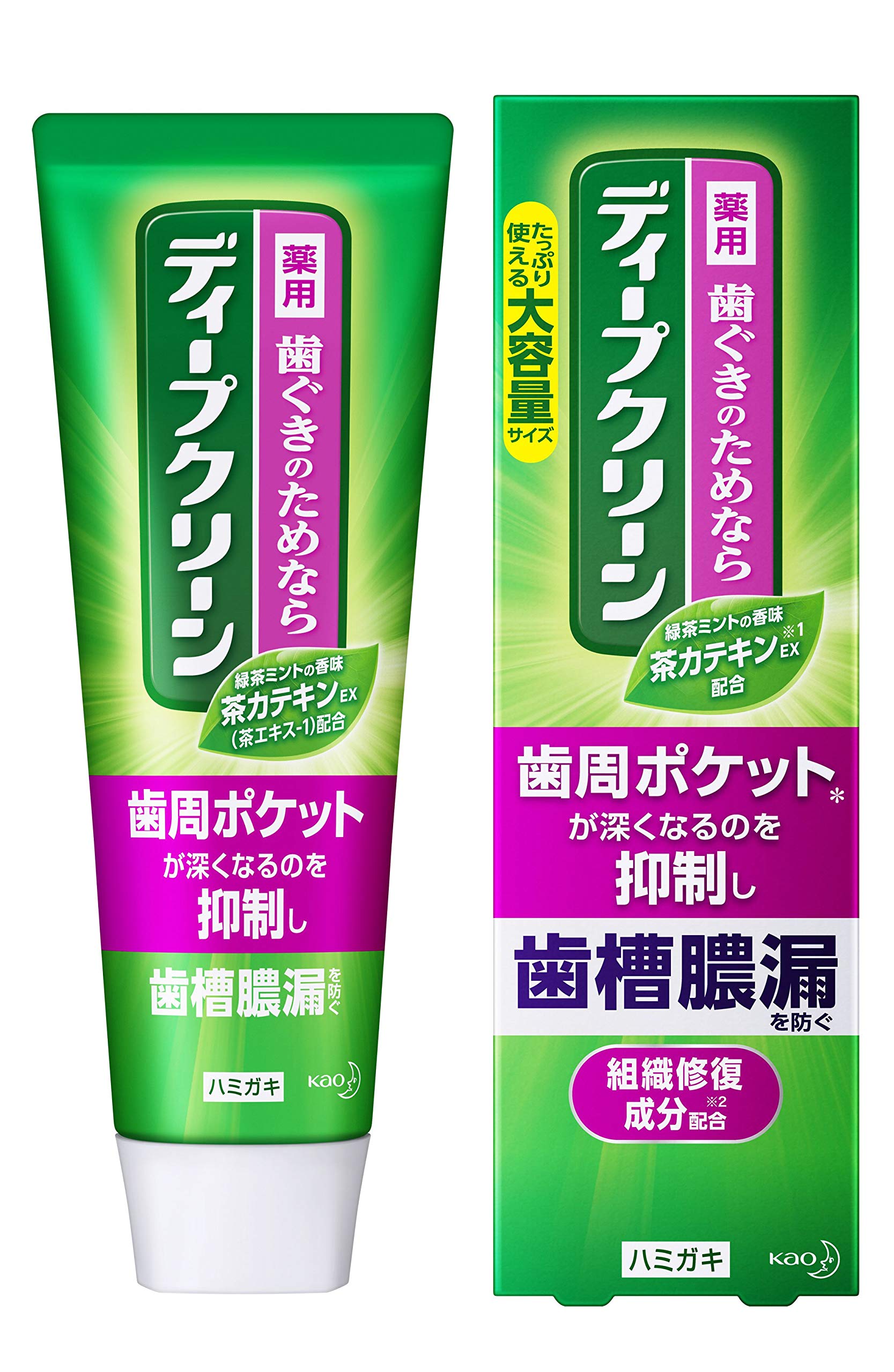ディープクリーン 薬用ハミガキ 歯槽膿漏・口臭予防 160g [医薬部外品]