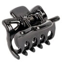 ヒーロー ヘアクリップ バンスクリップ ジョーズ Sサイズ 4個セット H20 黒