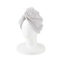 りぶはあと ヘアドライキャップ 吸速タオルリッチ LIGHT GRAY 吸水タオル 5倍の吸水力 速乾 23212-72